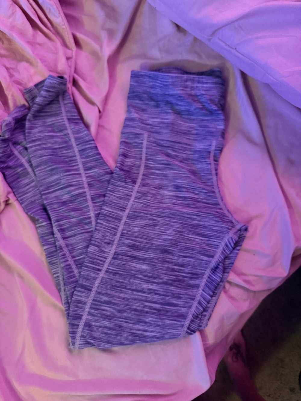 Grey leggings active wear size small